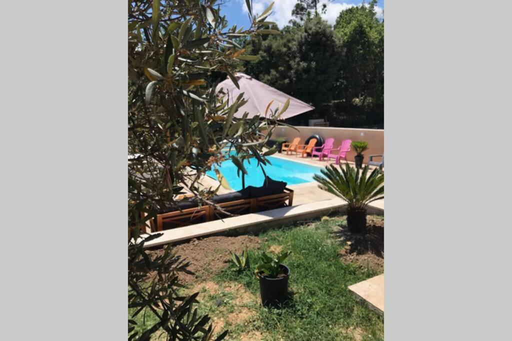 Logement Attenant A Une Villa T2 Avec Terrasse . Besse-sur-Issole Exteriér fotografie