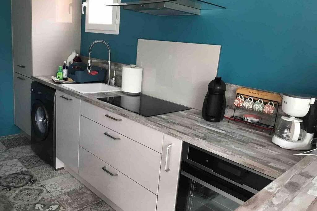 Logement Attenant A Une Villa T2 Avec Terrasse . Besse-sur-Issole Exteriér fotografie